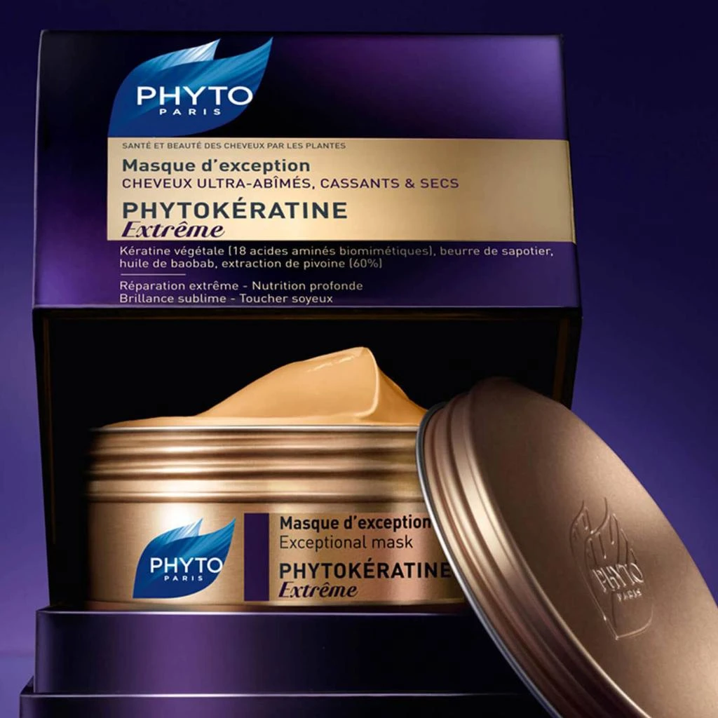 商品Phyto|Phyto Phytokeratine Extreme Hair Mask 6.7 oz,价格¥440,第3张图片详细描述