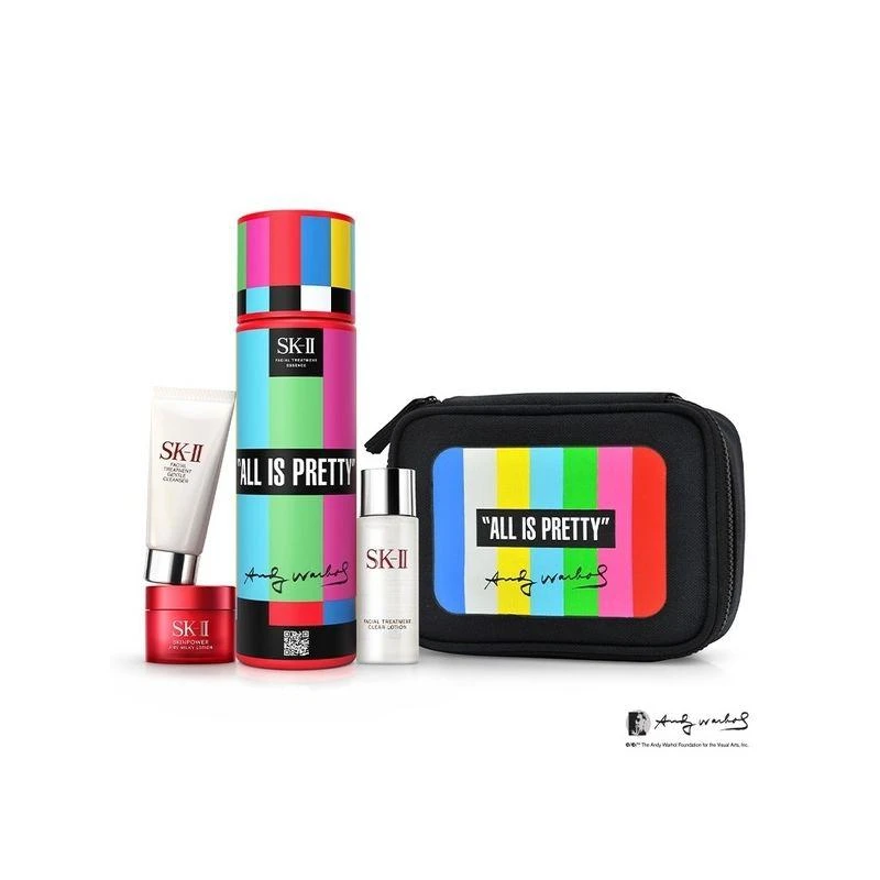 商品SK-II|日本直邮SK-II神仙水230ml+洗面奶20g+清莹露30ml+大红瓶面霜15g,价格¥2165,第1张图片