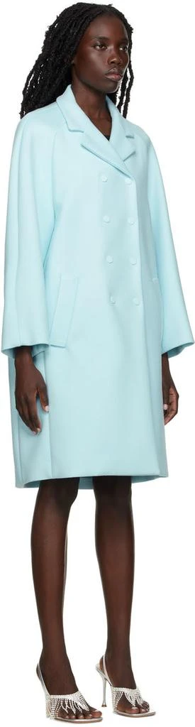 商品Max Mara|Blue Tiberio Coat,价格¥14350,第2张图片详细描述