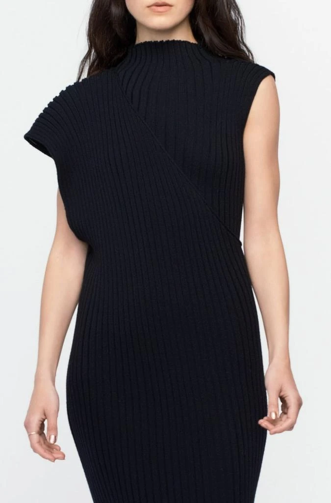 商品Issey Miyake|ISSEY MIYAKE Wool Stripe Knit Dress,价格¥3887,第2张图片详细描述