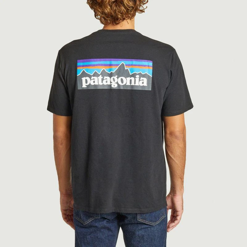 商品Patagonia|M's P-6 Logo Responsibili T-shirt BLACK PATAGONIA,价格¥363,第3张图片详细描述