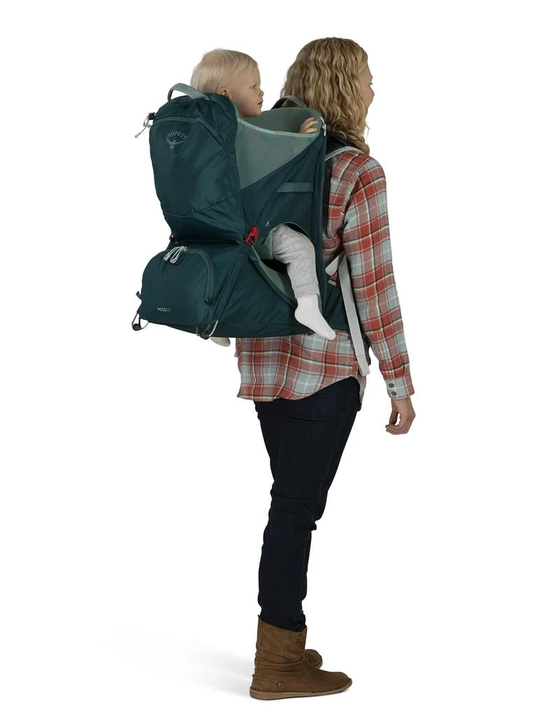 Osprey Poco LT Lightweight Child Carrier and Backpack for Travel, Deep Teal, Minimum load: 23.8lbs - Maximum load: 48.5lbs 商品