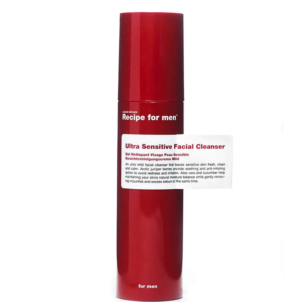 商品Recipe for Men|Recipe for Men Ultra Sensitive Facial Cleanser 100ml,价格¥136,第1张图片