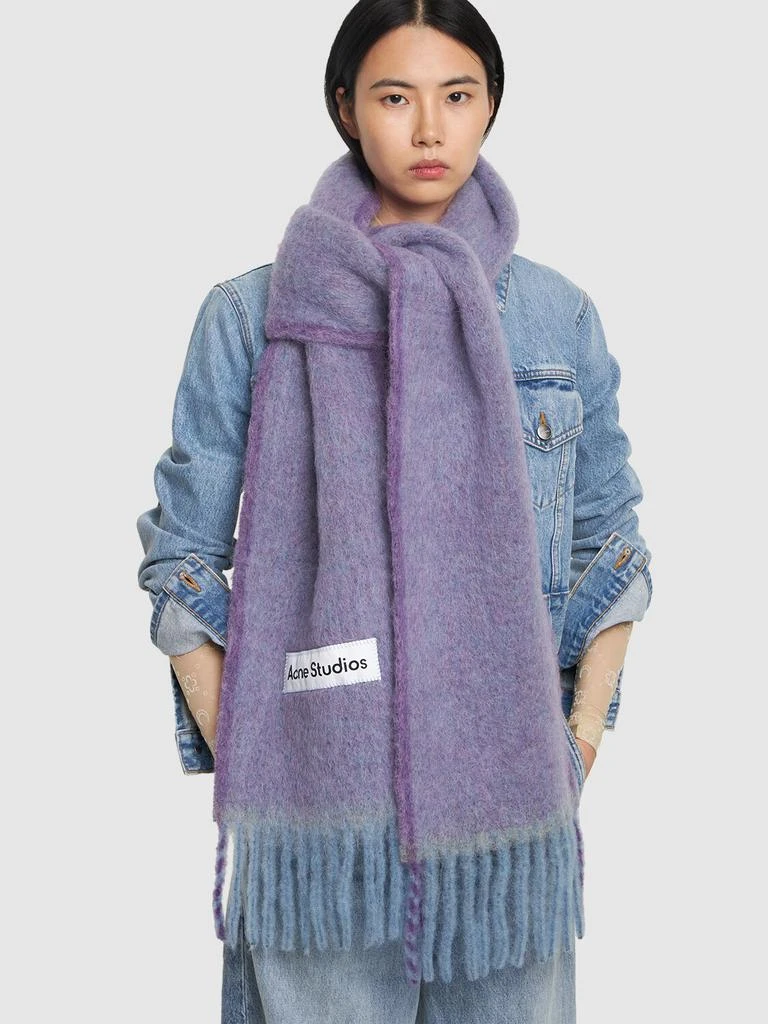 商品Acne Studios|Vally Solid Alpaca Blend Scarf,价格¥2294,第2张图片详细描述