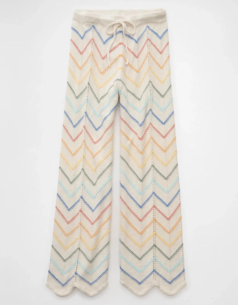 商品AE|AE Pride High-Waisted Crochet Pant,价格¥451,第3张图片详细描述