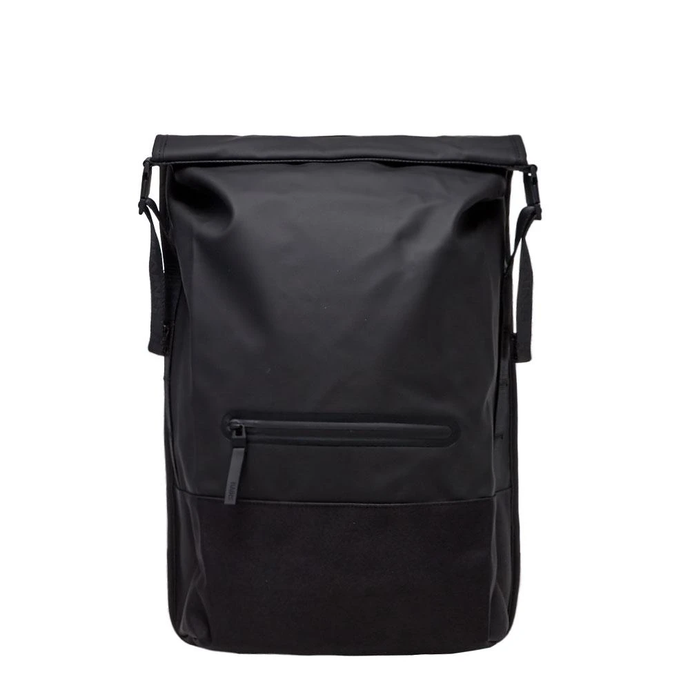 商品RAINS|Rains Trail Rolltop Backpack - Black,价格¥656,第1张图片