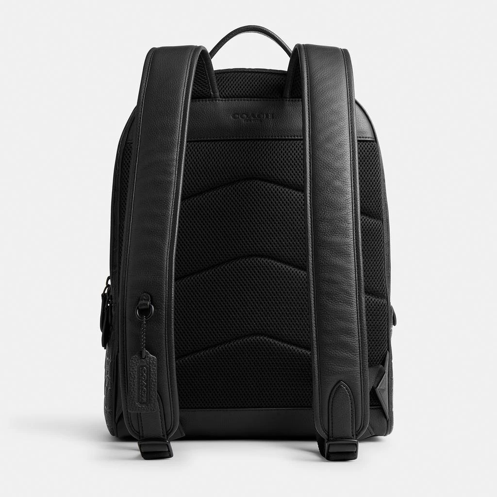 商品Coach|Coach Charter Signature Debossed Pebble Leather Backpack,价格¥3119,第3张图片详细描述