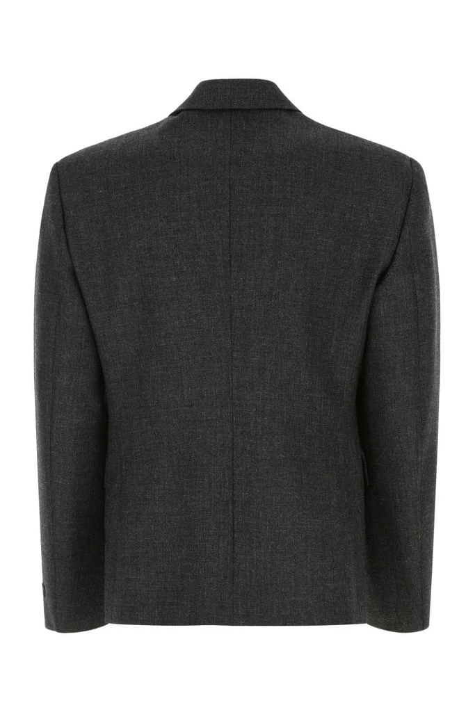 商品Prada|Prada Double-Breasted Long Sleeved Blazer,价格¥18624,第2张图片详细描述