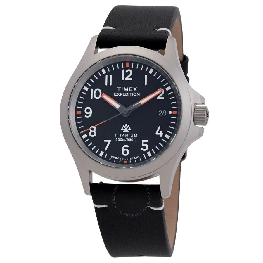 商品Timex|Expedition Quartz Black Dial Men's Watch TW2W78000VQ,价格¥1098,第1张图片
