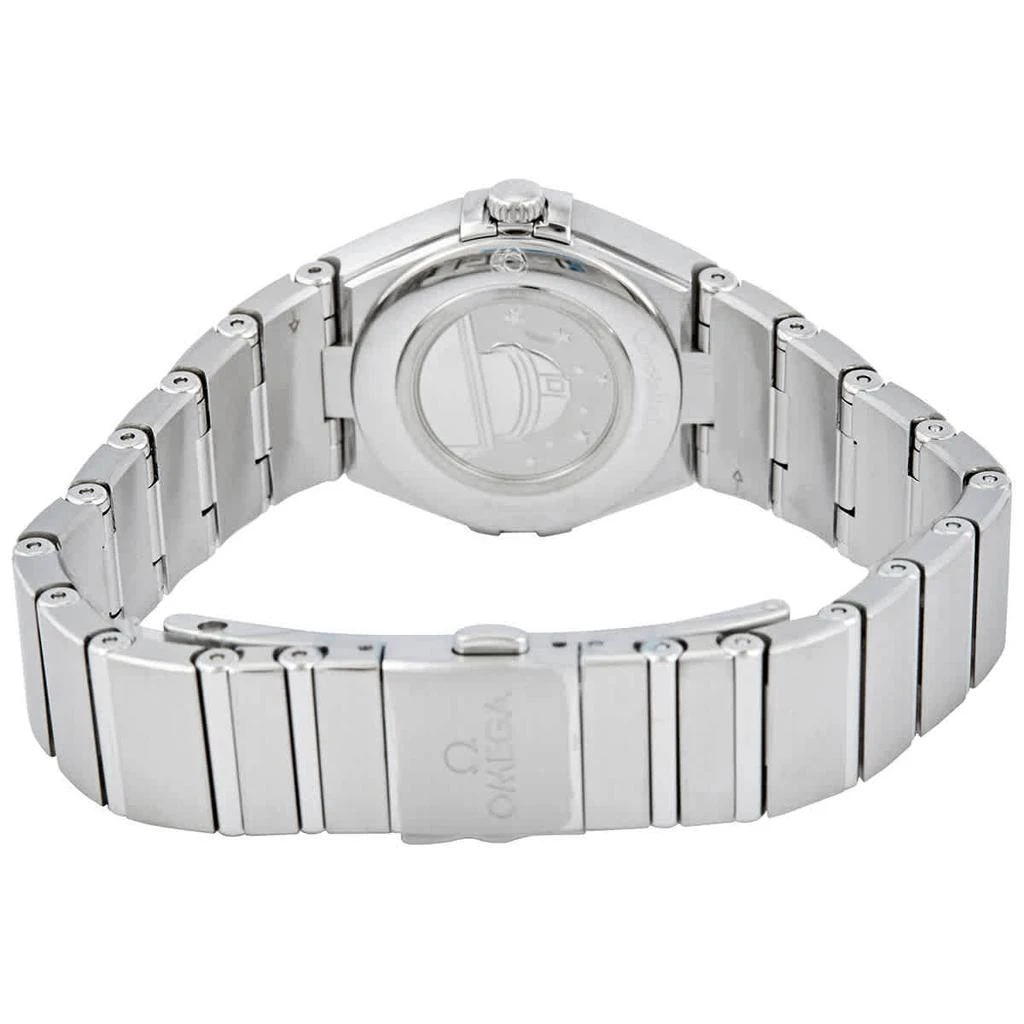 商品Omega|Constellation Manhattan Quartz Diamond Silver Dial Ladies Watch 131.15.25.60.52.001,价格¥31318,第3张图片详细描述