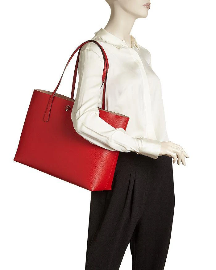 商品Kate Spade|Large Leather Tote Bag,价格¥1186,第2张图片详细描述