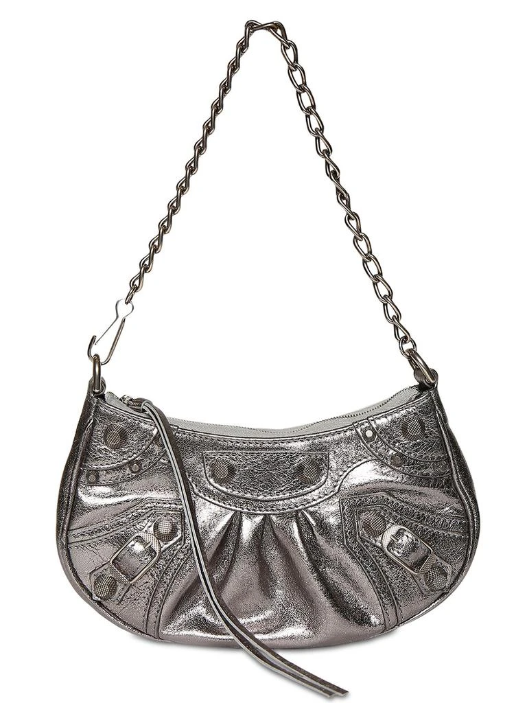 商品Balenciaga|Le Cagole Mini  Metallic Leather Purse,价格¥12619,第1张图片