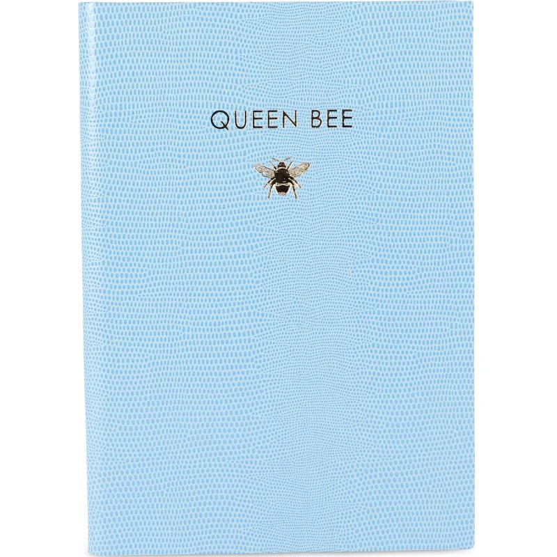 商品Sloane Stationery|Queen bee designer notebook in light blue,价格¥397,第1张图片