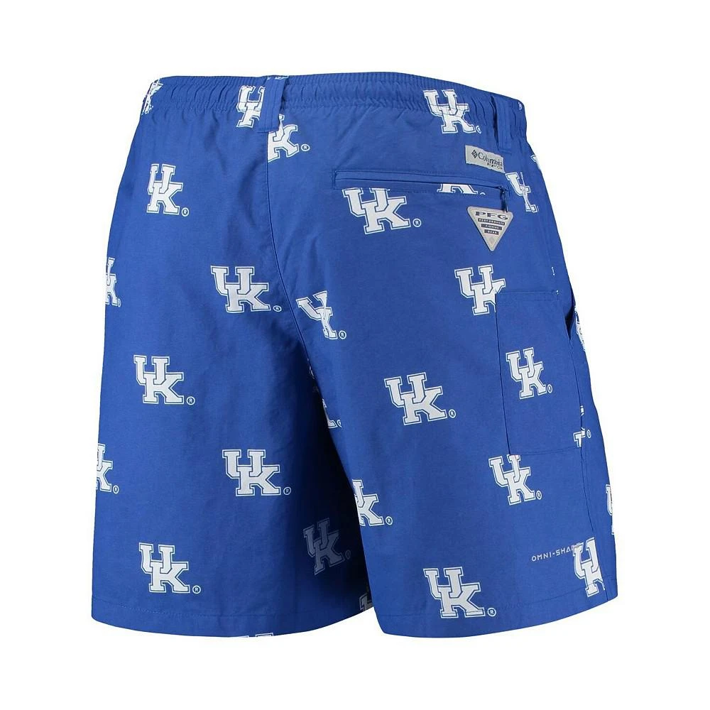 商品Columbia|Men's PFG Royal Kentucky Wildcats Backcast LI 6" Omni-Shade Hybrid Shorts,价格¥368,第3张图片详细描述