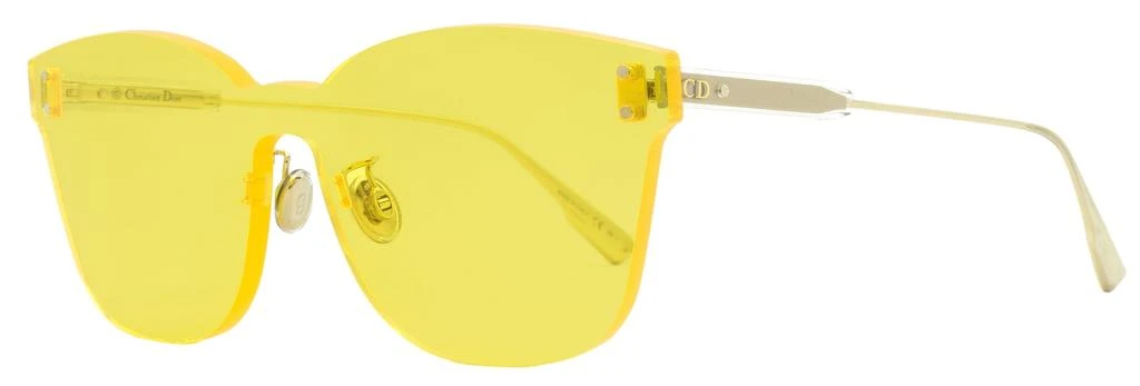 商品Dior|Dior Women's Shield Sunglasses DiorColorQuake2 40GHO Gold/Clear 99mm,价格¥1029,第1张图片