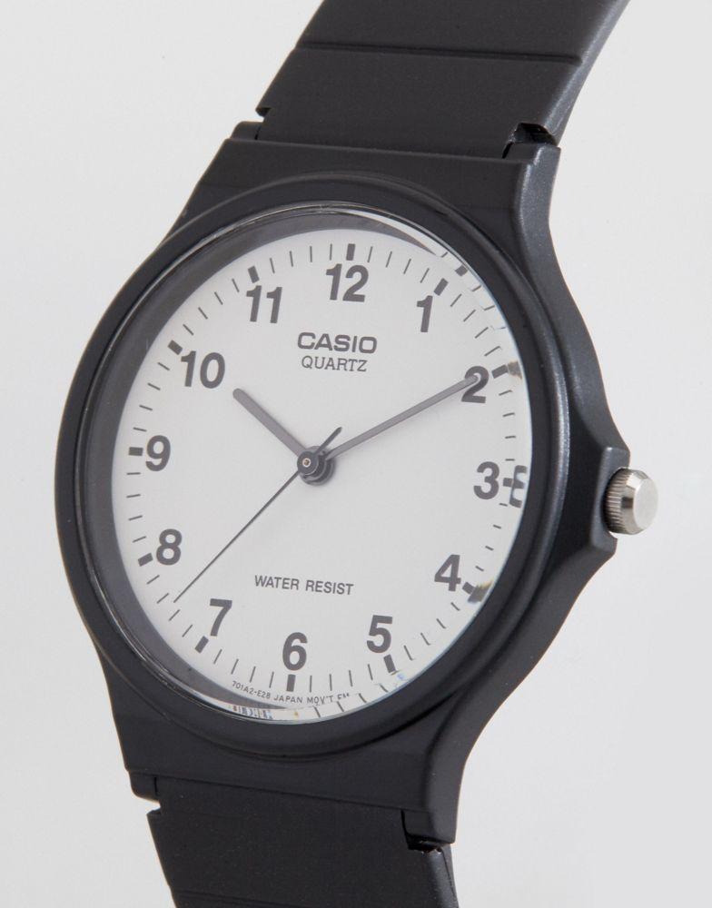 MQ-24-7BLL模拟树脂表带手表 男士手表商品第2张图片规格展示