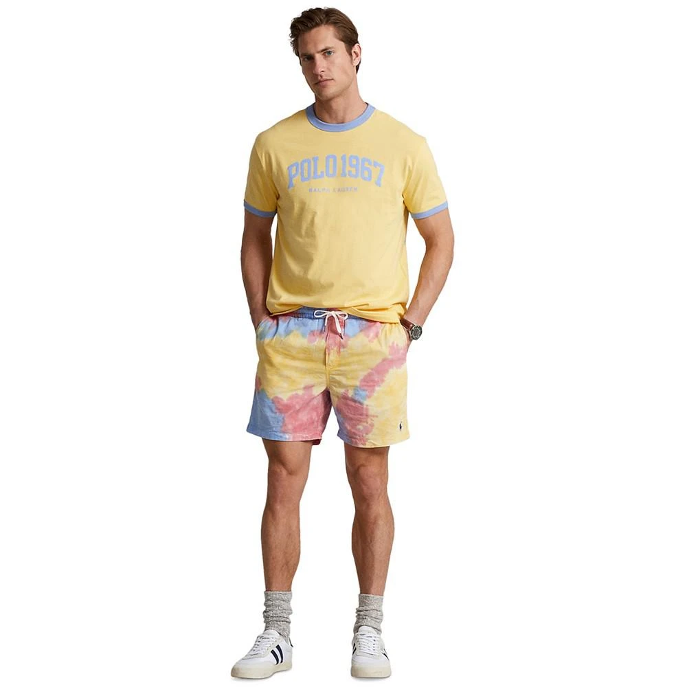商品Ralph Lauren|Men's 6-Inch Polo Prepster Seersucker Shorts,价格¥251,第4张图片详细描述