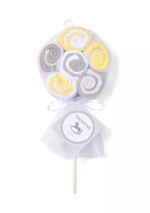 商品Tendertyme|Baby Lollipop 12 Washcloth Gift Set,价格¥120,第2张图片详细描述