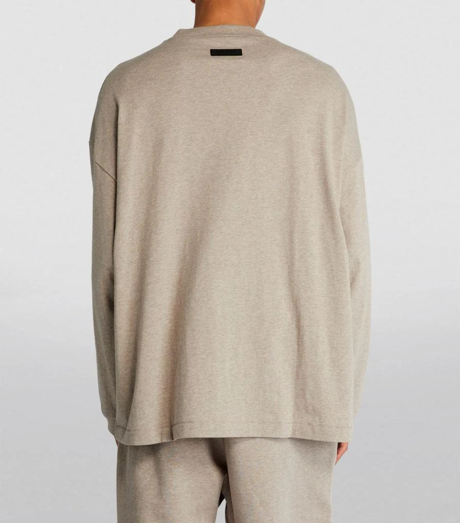 商品Essentials|Cotton Long-Sleeve T-Shirt,价格¥578,第4张图片详细描述