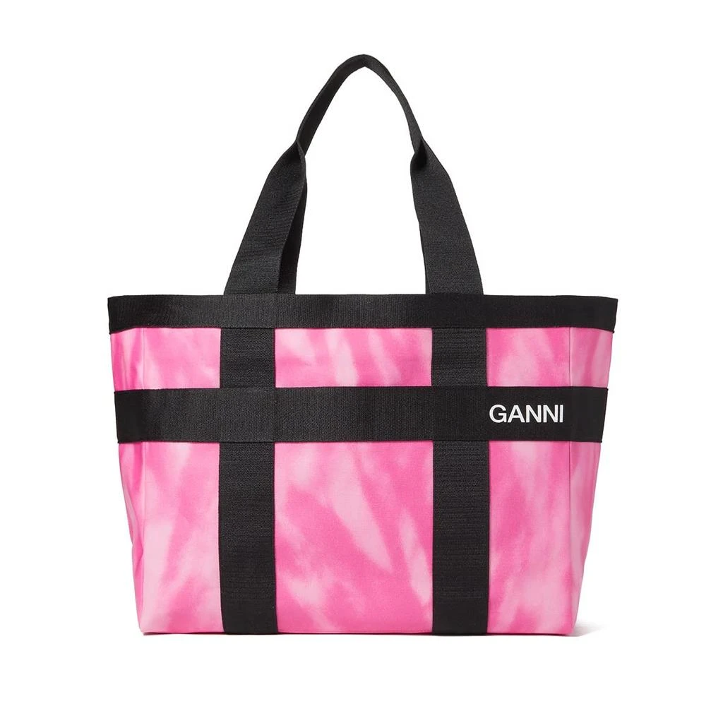商品Ganni|Coated Canvas Bag,价格¥738,第1张图片