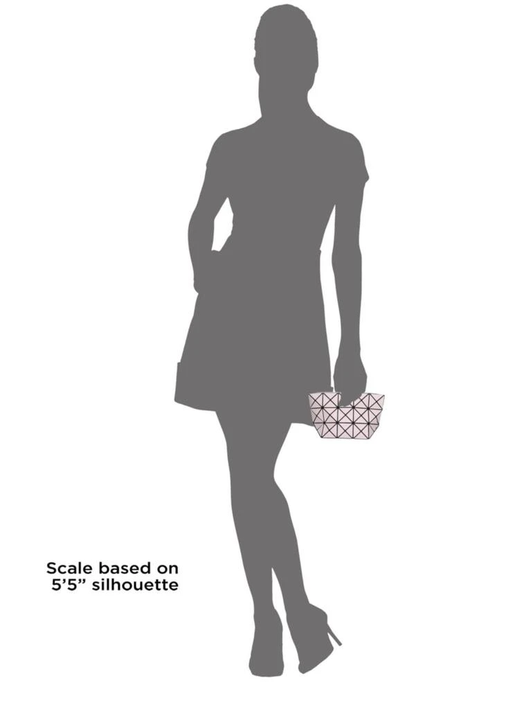 商品Issey Miyake|Bao Bao Issey Miyake - Light Pink Prism Frost Zip Clutch,价格¥1233,第3张图片详细描述