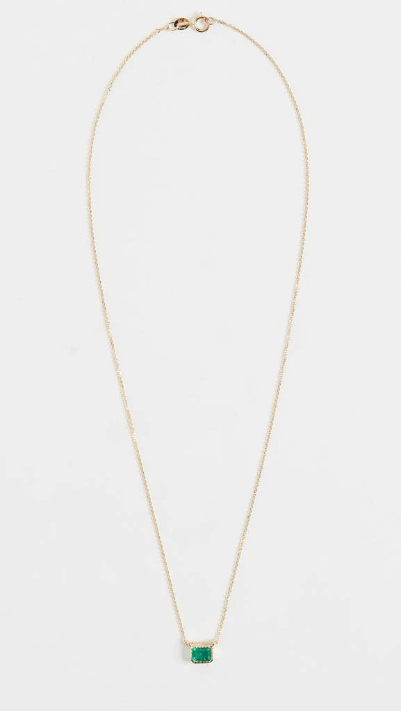 商品Jennie Kwon Designs|Jennie Kwon 设计 14k Emerald Lexie 项链,价格¥7298,第4张图片详细描述
