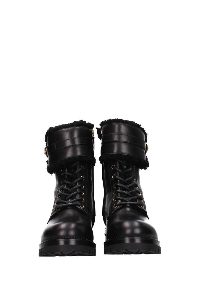 商品Versace|Ankle boots Leather Black,价格¥4357,第5张图片详细描述