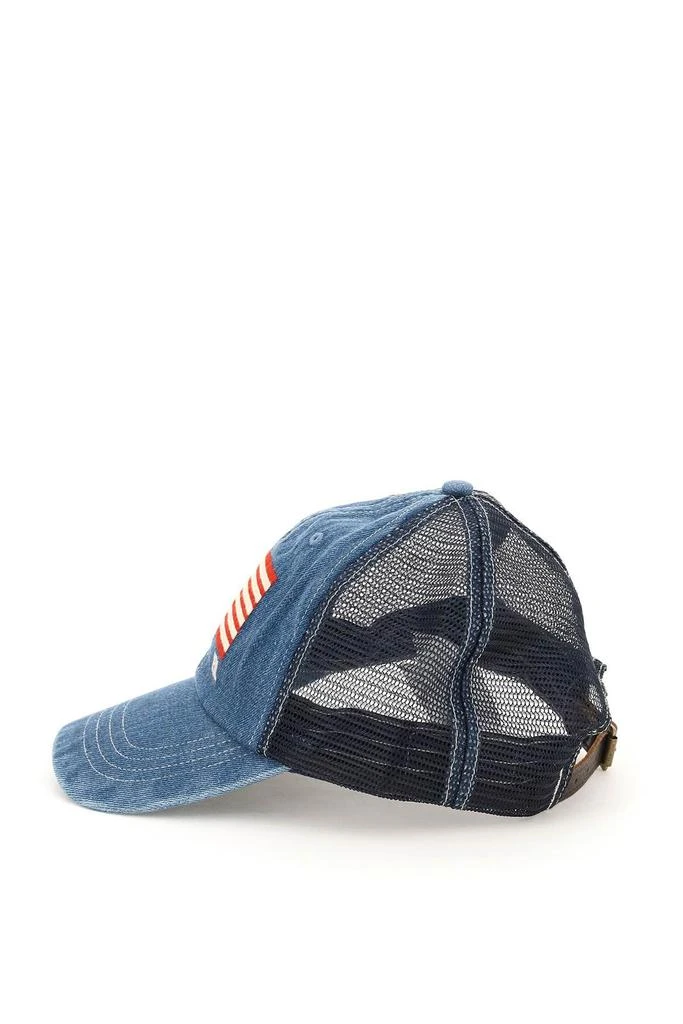 商品Ralph Lauren|EMBROIDERED FLAG TRUCKER HAT,价格¥327,第4张图片详细描述