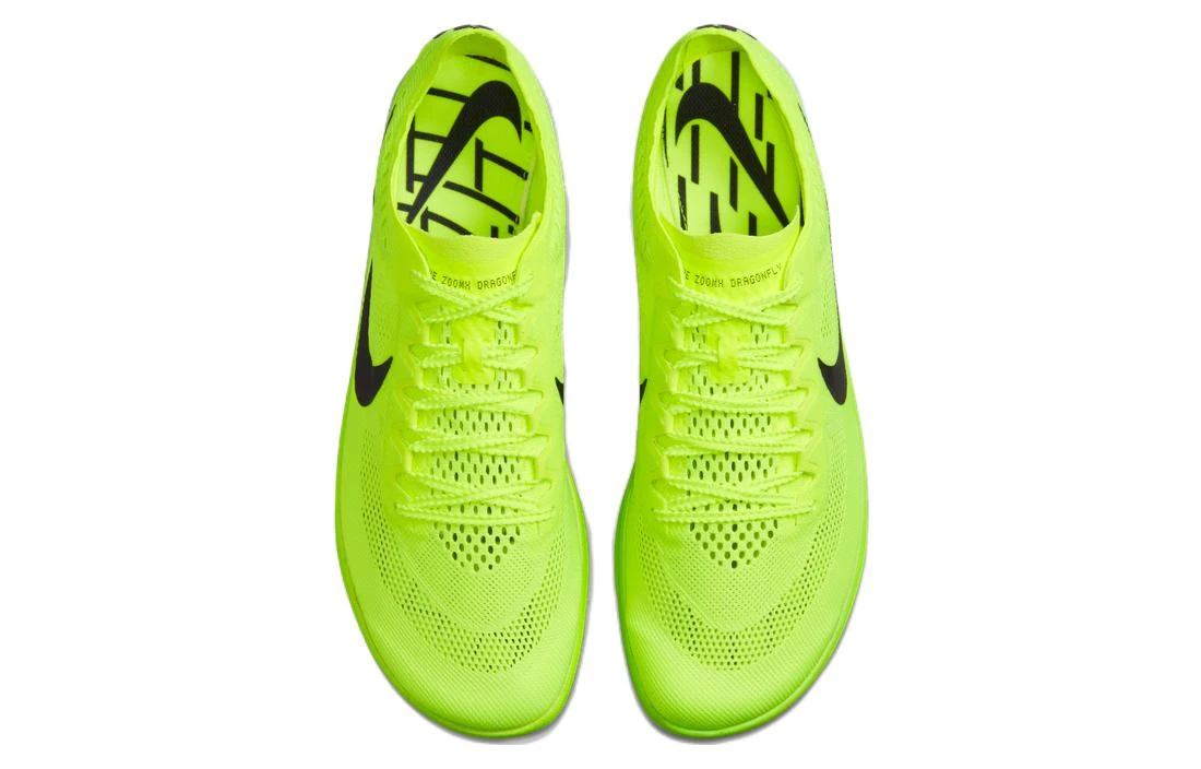 商品[国内直发] NIKE|Zoomx Dragonfly 轻盈泡棉 田径竞速 低帮 碳板跑步鞋 男女同款 黄绿色,价格¥772,第5张图片详细描述