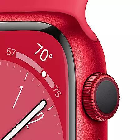 商品Apple|Apple Watch Series 8 GPS 45mm Aluminum Case with Sport Band (Choose Color and Band Size),价格¥3094,第5张图片详细描述