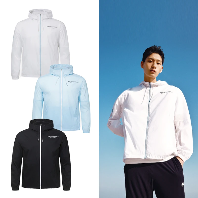 商品DESCENTE|【享贝家】ZY-（预售款）迪桑特 户外速干轻薄防晒衣 皮肤衣 春夏新款 男女情侣 SO223RWB44,价格¥985,第1张图片