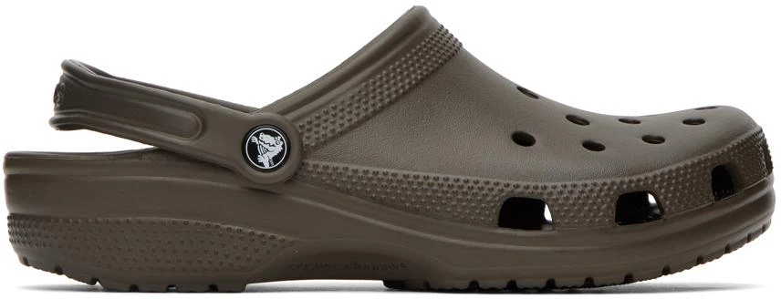 商品Crocs|Brown Classic Clogs,价格¥469,第1张图片