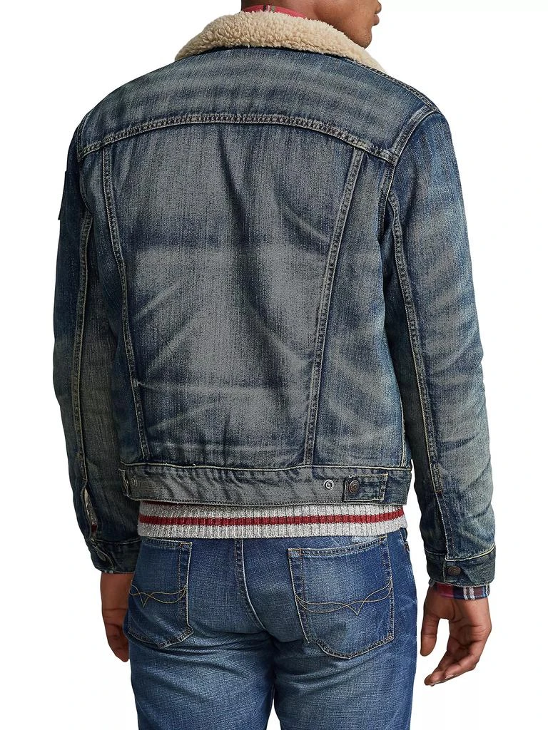 商品Ralph Lauren|Rigid Denim Trucker Jacket,价格¥2238,第4张图片详细描述