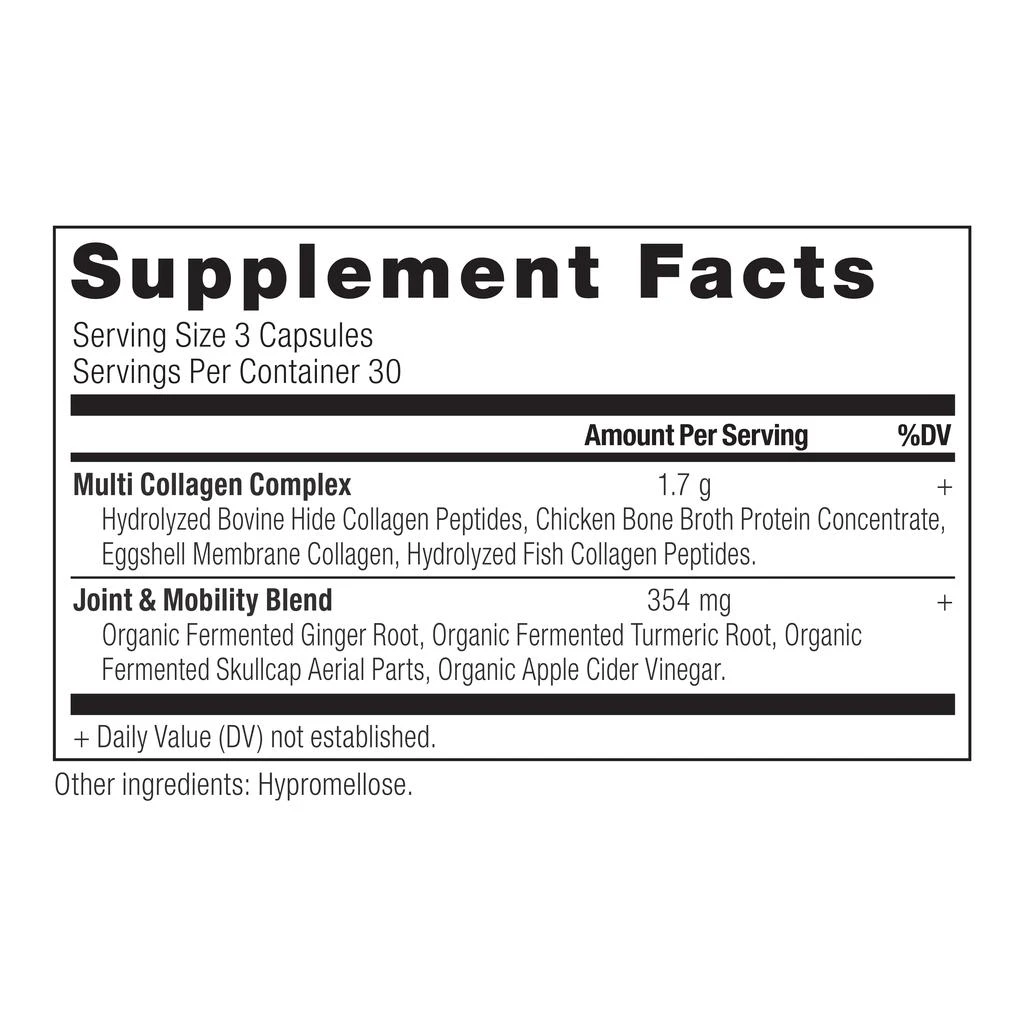 商品Ancient Nutrition|Multi Collagen Capsules - Joint + Mobility, 90 Count - TBN 15.00% Off Auto renew,价格¥771,第3张图片详细描述