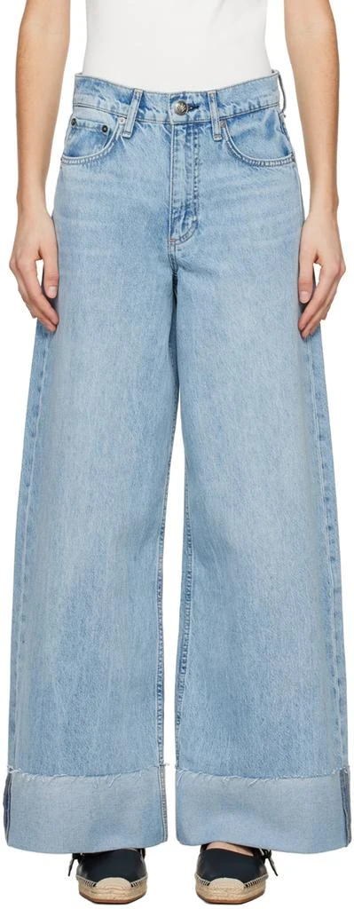 商品Rag & Bone|Blue Sofie Jeans,价格¥1989,第1张图片