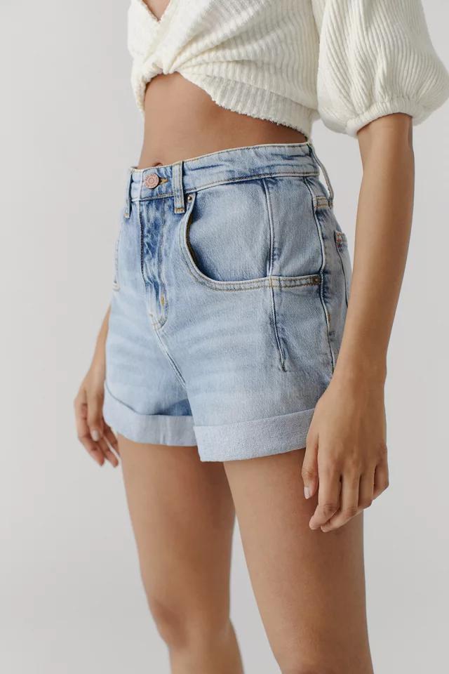 商品BDG|BDG Carrie Denim Short — Light Wash,价格¥75,第4张图片详细描述