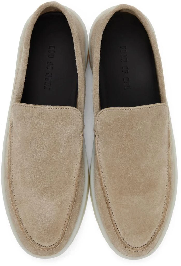 商品Fear of god|Beige Suede 'The Loafer' Loafers,价格¥5209,第5张图片详细描述