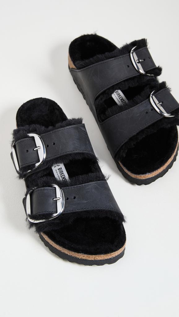 Birkenstock Arizona Big Buckle Shearling Sandals商品第4张图片规格展示