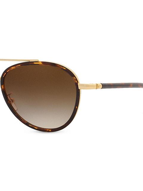 57MM Aviator Sunglasses商品第3张图片规格展示