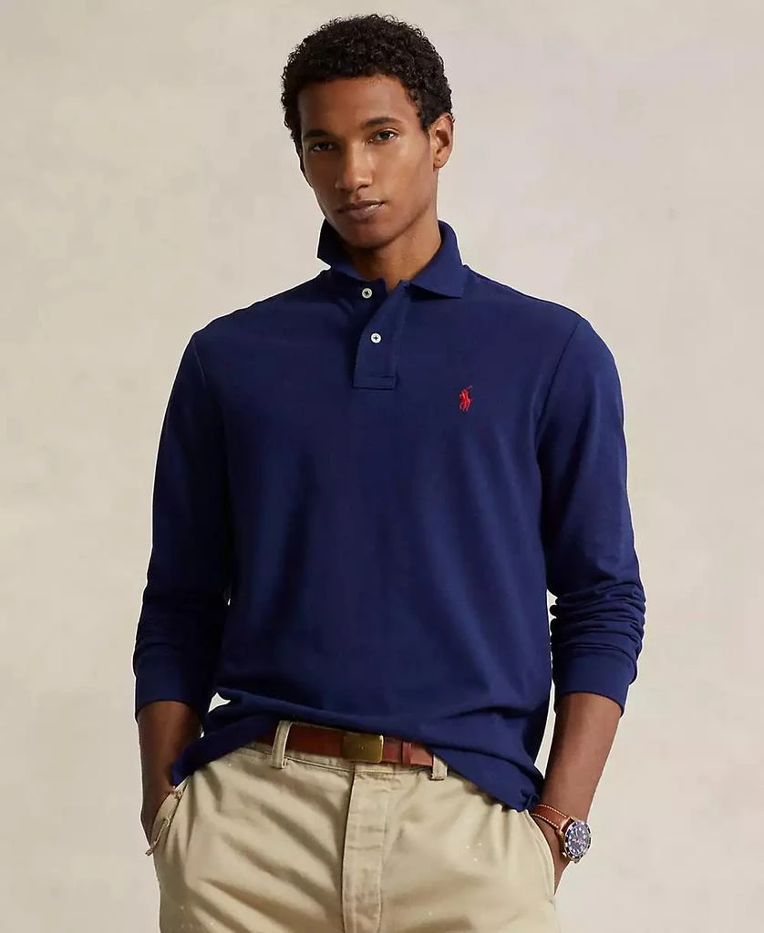 商品Ralph Lauren|拉夫劳伦男士经典版型修身polo衫,价格¥595,第1张图片