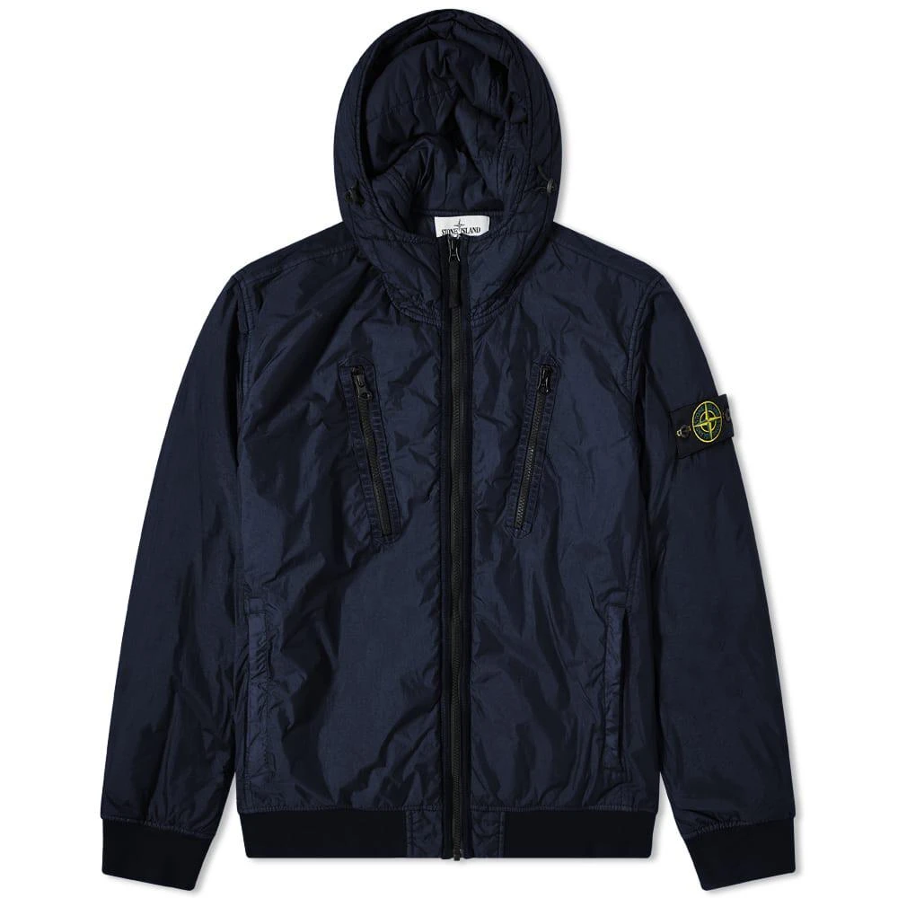 商品Stone Island|Stone Island Crinkle Reps Pocket Detail Down Jacket,价格¥4421,第1张图片