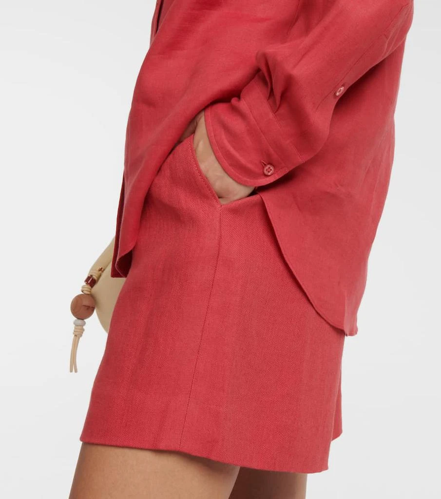 商品Loro Piana|Neo André亚麻衬衫,价格¥7689,第5张图片详细描述