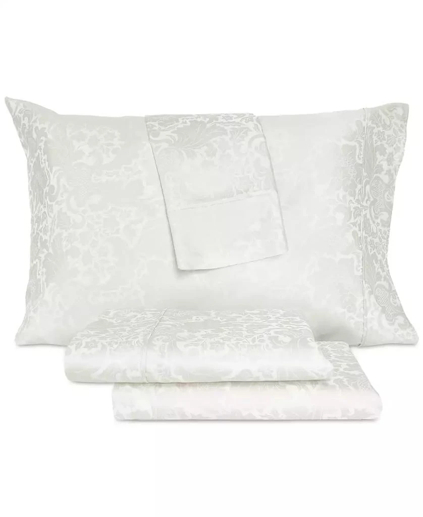 商品Art of the Weave|CLOSEOUT! Jacobean Floral 1000 Thread Count Cotton Sateen Blend 4-Pc. Sheet Set,价格¥200,第1张图片
