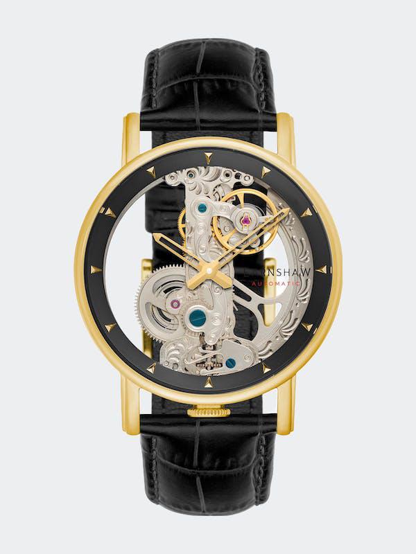 Fowler Bridge Automatic Watch  Gold商品第1张图片规格展示