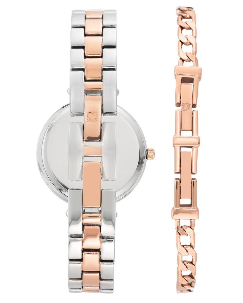 商品Anne Klein|Premium Crystal Accented Watch and Bracelet Set,价格¥1014,第5张图片详细描述