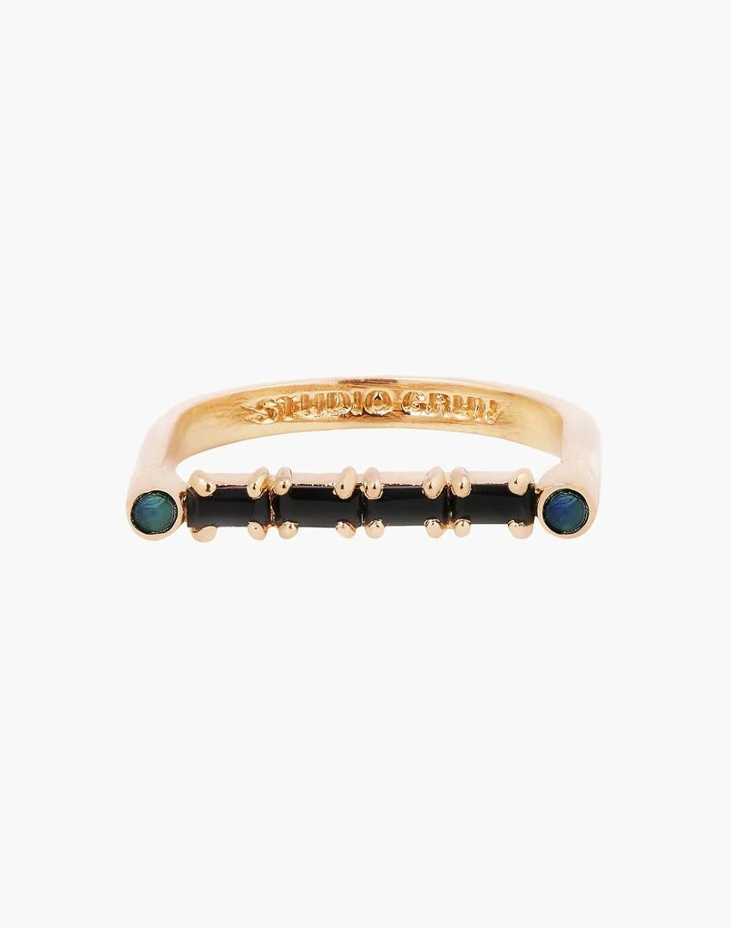 商品Madewell|STUDIO GRUN Onyx and Opal Cha Cha Ring,价格¥1190,第1张图片