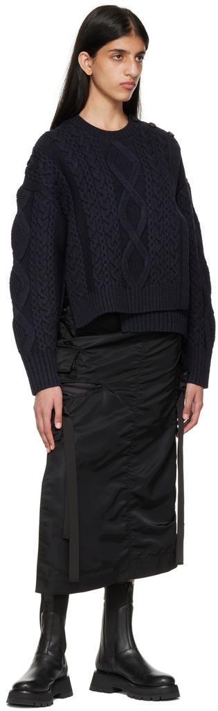 商品3.1 Phillip Lim|Navy Paneled Sweater,价格¥4938,第6张图片详细描述