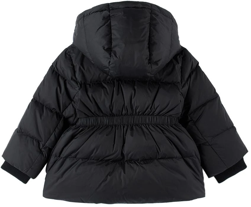 商品Burberry|Baby Black Horseferry Down Jacket,价格¥4589,第2张图片详细描述