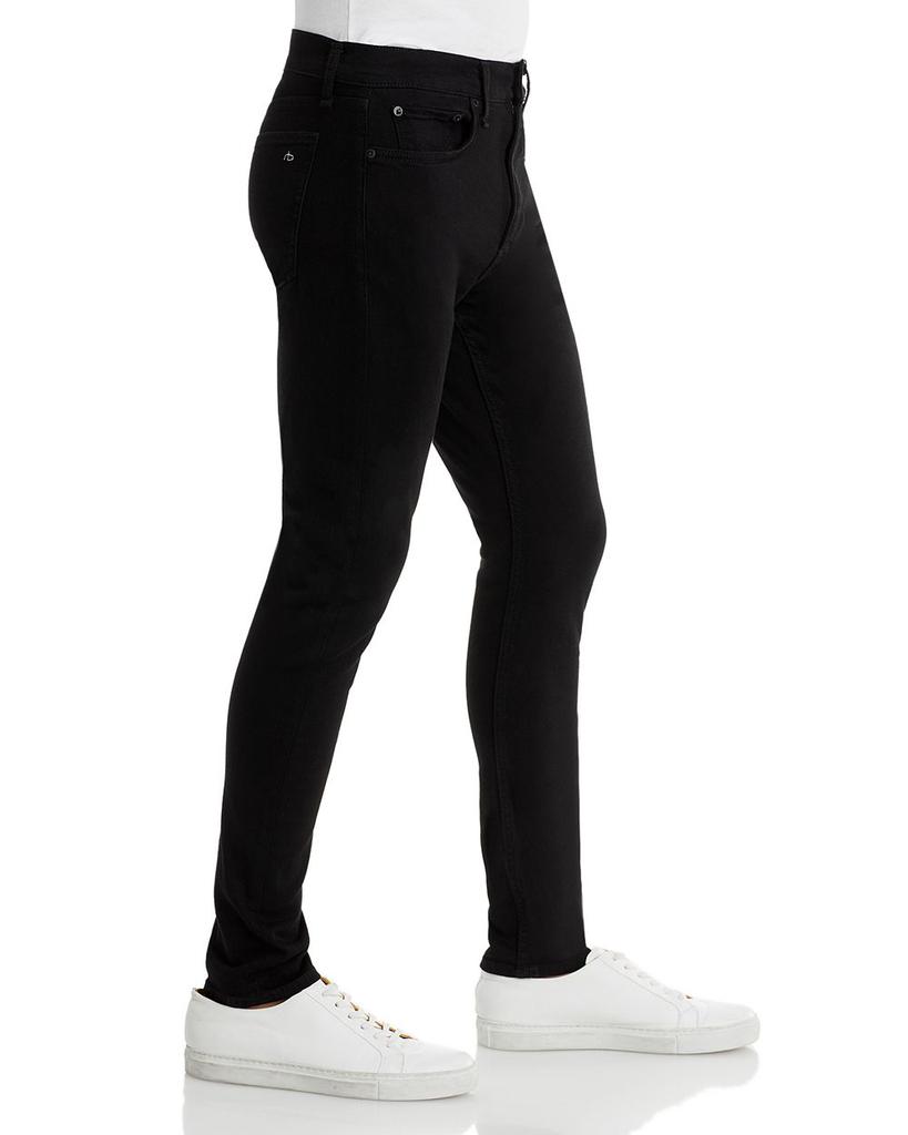 Fit 1 Aero Stretch Skinny Jeans in Black商品第3张图片规格展示