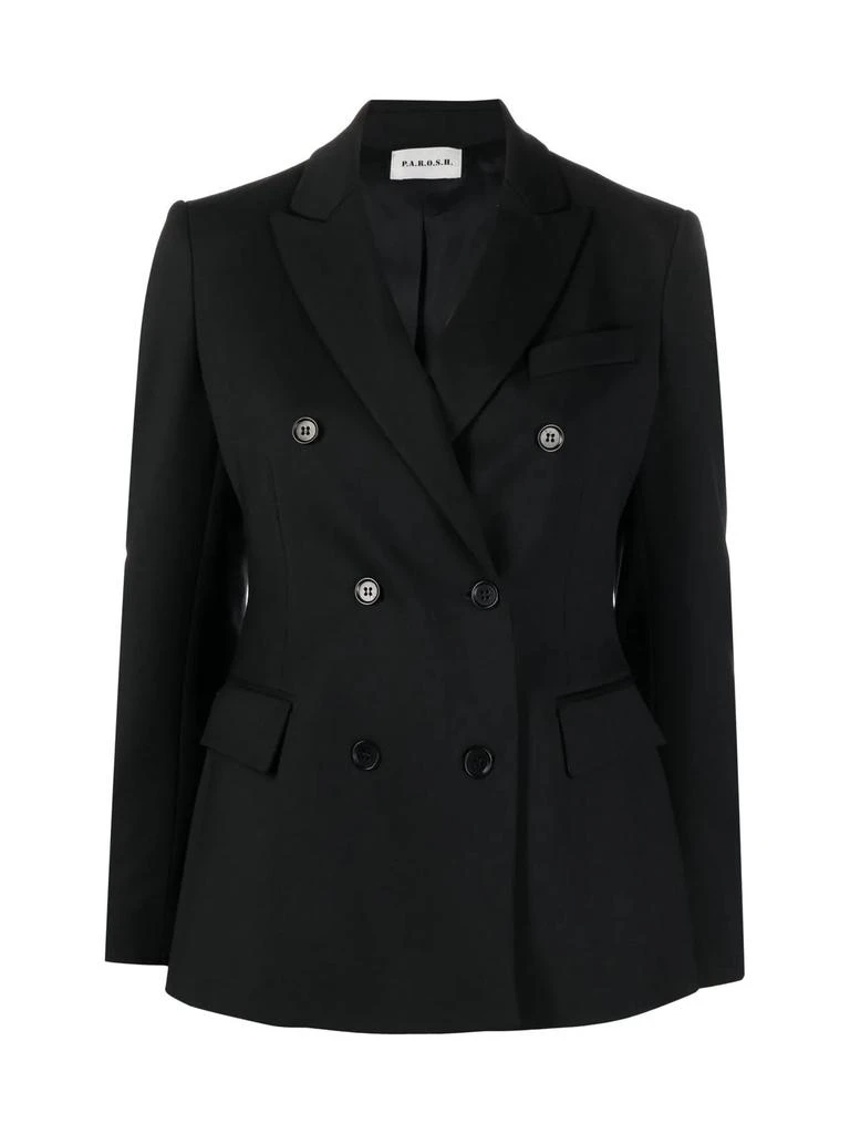 商品Parosh|Parosh Double Breasted Blazer,价格¥4669,第1张图片